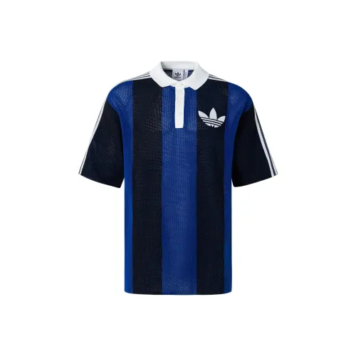 Adidas Originals BLOKECORE Короткий рукав Polo Polo Унисекс Черный