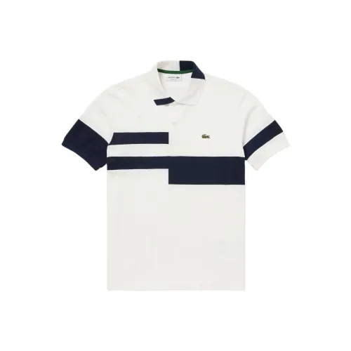 LACOSTE Collaboration Белая Мужская Поло