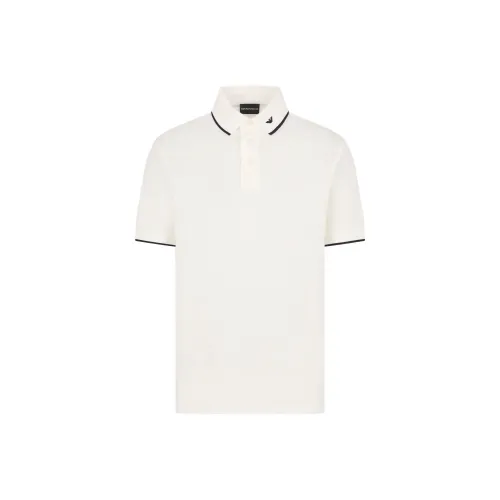 EMPORIO ARMANI Поло Мужское Белое
