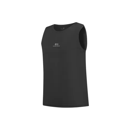 QIAODAN Топ без рукавов Мужской Железо Серый