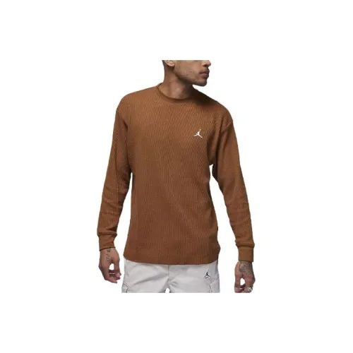 JORDAN Коричневый Мужской Свитера