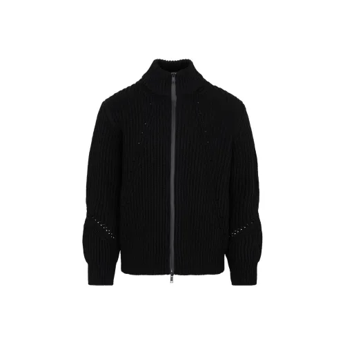 Ermenegildo Zegna Черные Мужские Свитера