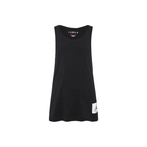 JORDAN Мужские майки черного цвета