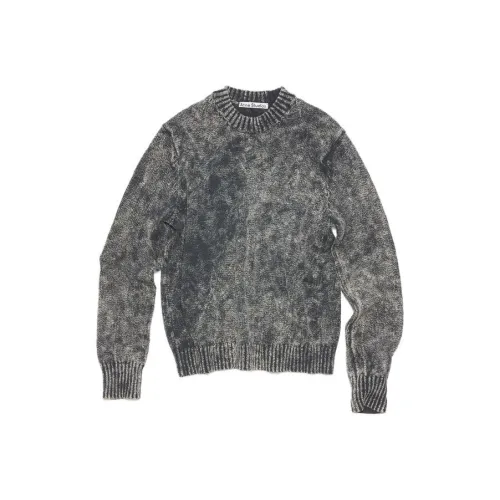 Acne Studios Свитер Мужской Угольный Серый