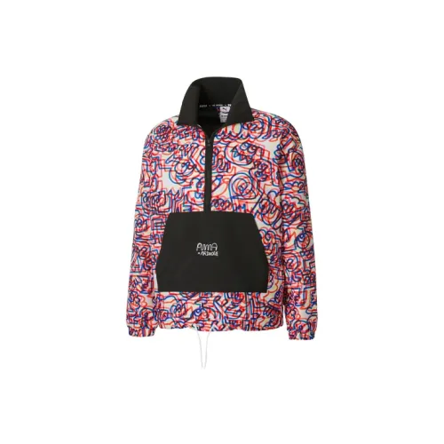 PUMA x MR DOODLE PUMA X Dapper Dan Collection Куртка Мужская Красная