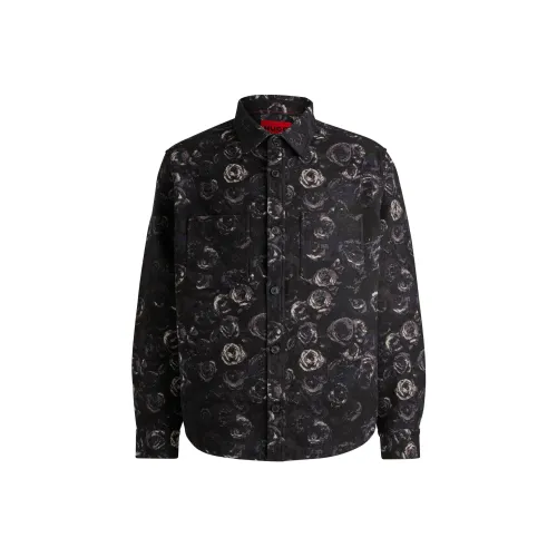 Hugo Boss FW24 Рубашка Мужская Черная