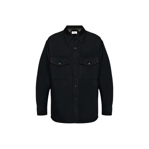 Lemaire Мужские Черные Рубашки