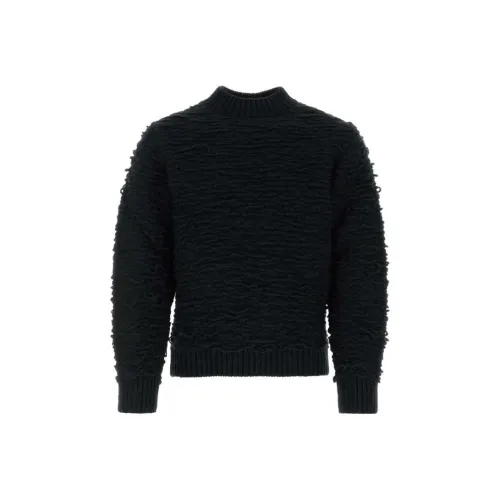DRIES VAN NOTEN Мужские черные свитеры
