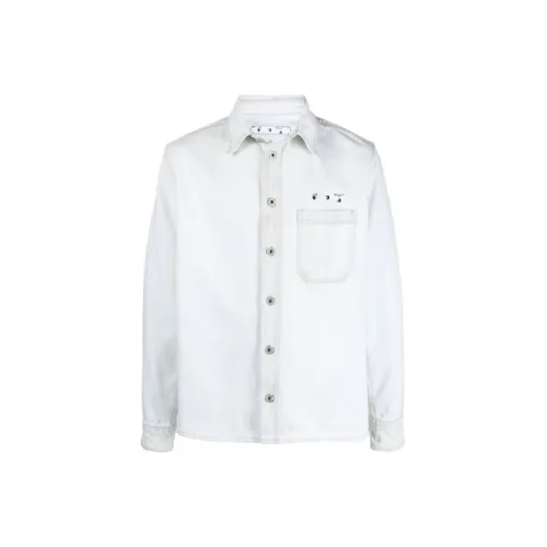 Off Белый SS21 Белый Мужские Куртки