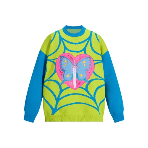 KAKAZZY Зеленый Унисекс Свитеры