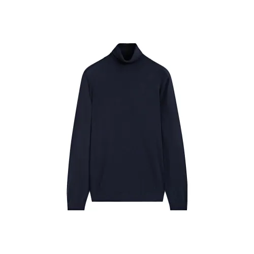 Massimo Dutti Темно-синие мужские свитера