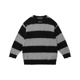 Чёрно-серый с полосами