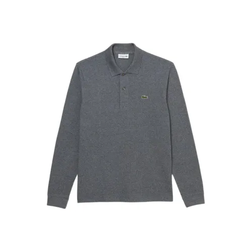 LACOSTE Collaboration Мужская Поло Серого Цвета