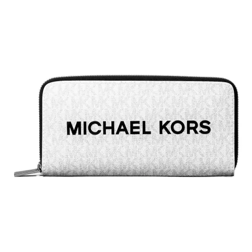 MICHAEL KORS Cooper Покрытый холст Кошелек Стандартный Женские Vivid Белый