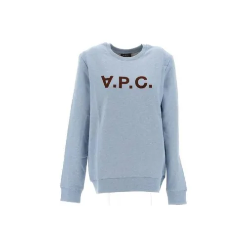 A.P.C. Joint Paragraph Синий Мужской Свитеры