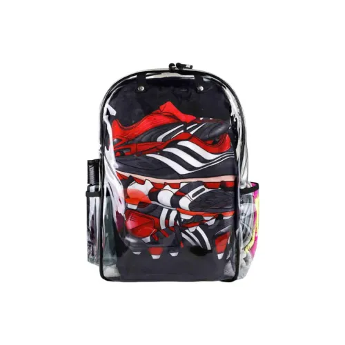 TLSS Рюкзак из ПВХ Поливинилхлорид Унисекс Красный и Черный