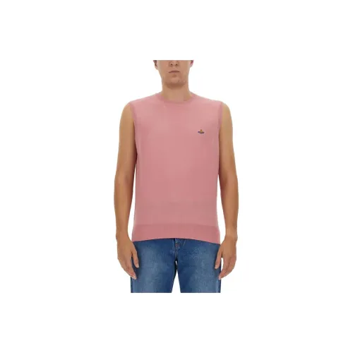 Vivienne Westwood Топ без рукавов Мужской Розовый