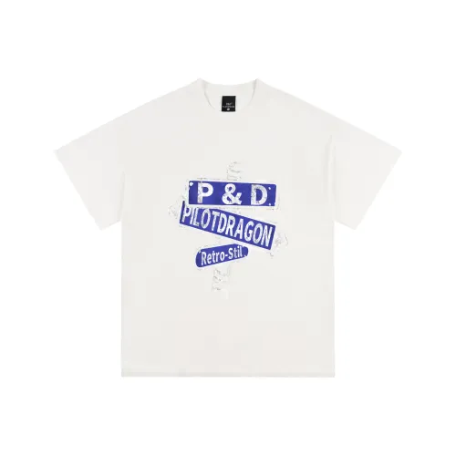 PILOTDRAGON T-Shirt Унисекс Белый