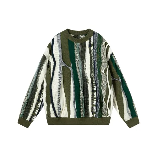 MEDRIA Бело-зеленый Унисекс Трикотаж