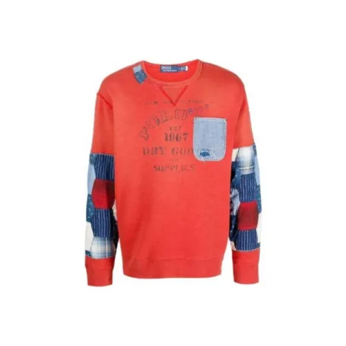 Polo Ralph Lauren SS23 Свитер Мужской Оранжевый Красный