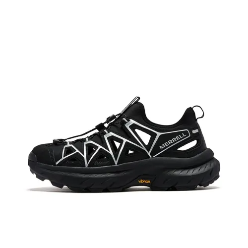 MERRELL FUSION FRAME SC Противоскользящая Водонепроницаемая и Дышащая Обувь для Трейкинга Унисекс Черная Серебряная