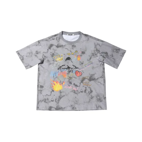 Huang Yulong Короткий рукав Унисекс Серый