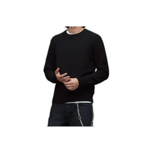ALLSAINTS Черный Мужской Трикотаж