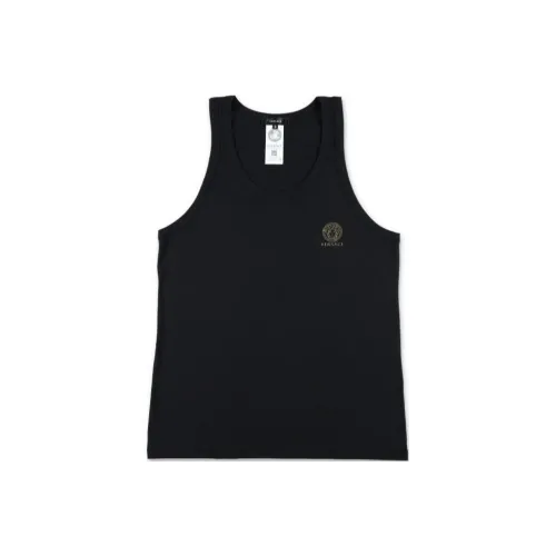 VERSACE Мужские черные майки