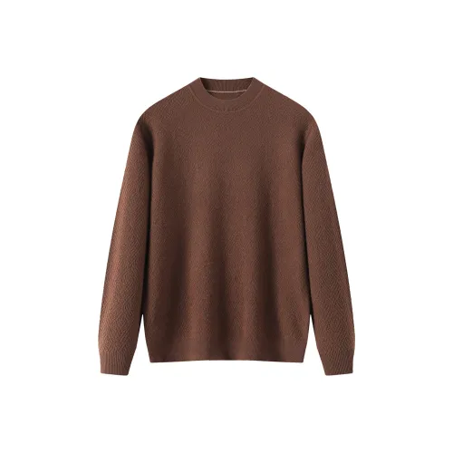 H YXIANG Кашемир Свитер Мужской