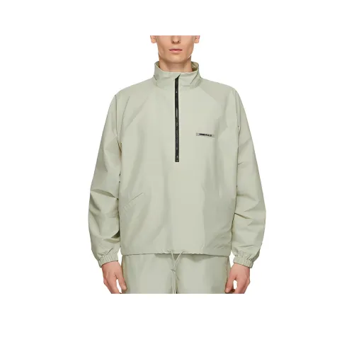 Fear Of God Essentials FW20 Куртка Унисекс Серый Зеленый