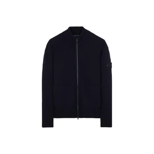 STONE ISLAND Морской синий Унисекс Трикотаж