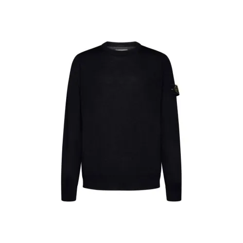 Stone Island Черные Мужские Свитера
