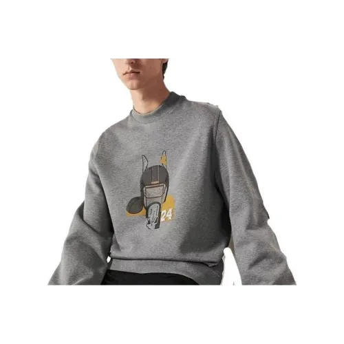 HERMES Серые Мужские Свитера