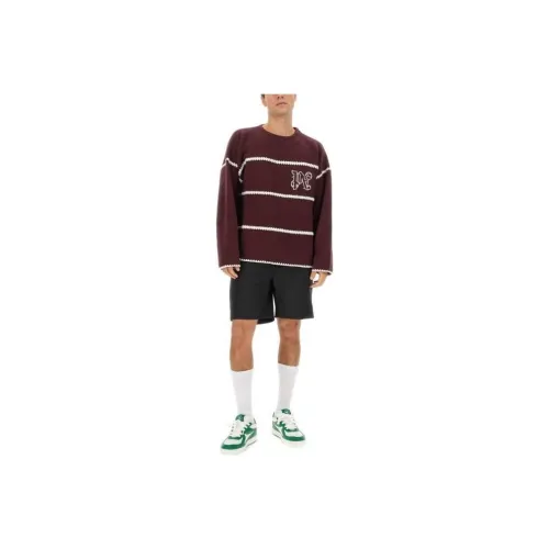 PALM ANGELS Коричневый Мужской Свитеры