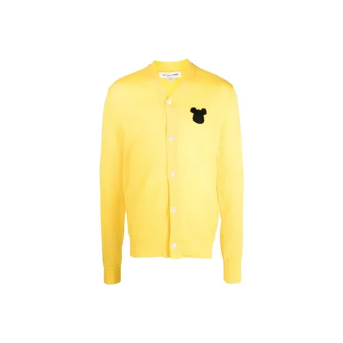 COMME DES GARCONS SHIRT Желтый Мужской Свитеры