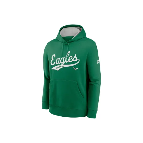 nike NFL Philadelphia Eagles Rewind Клуб Логотип Толстовка Мужской Сосновый зеленый