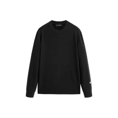 PEACEBIRD MEN Кашемир Свитер Унисекс Черный