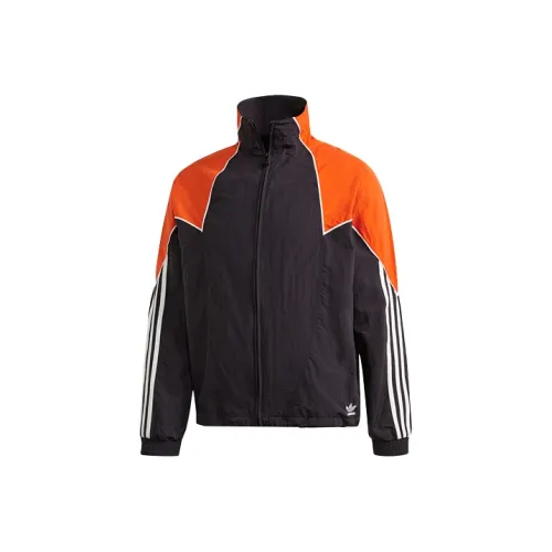 Adidas Originals Big Trefoil Abstract Куртка Мужская Черная