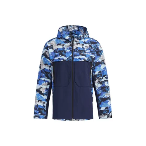 Adidas Blue Men's Jackets Adidas Синий Мужские Куртки