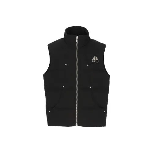 Moose Knuckles Черный Мужской Пуховый жилет