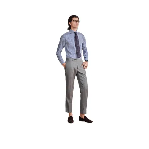 BY CREATIONS Рубашка Мужская Синие Полосы