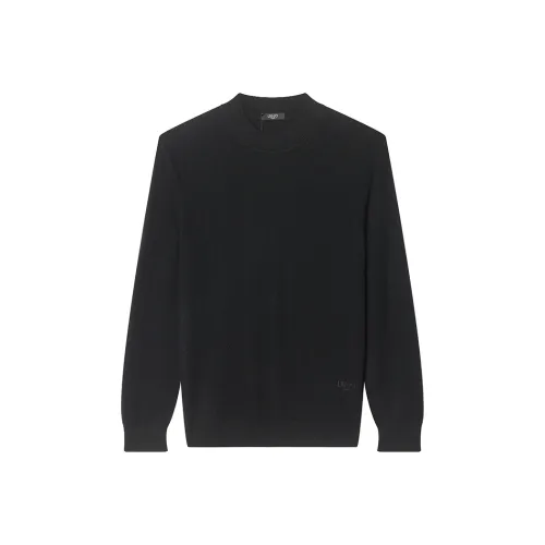 LIU·JO UOMO FW24 Кашемировый свитер мужской черный