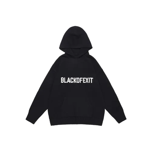 BLACK OF EXIT Унисекс Свитеры