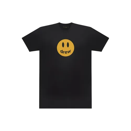 Drew House FW22 T-Shirt Unisex Выцветший Черный