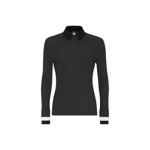 Fendi Серые Мужские Свитера