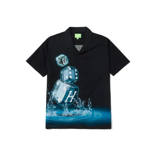 HUF Мужские Черные Рубашки