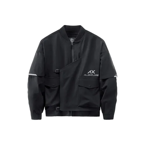 VIP Loose Fit Куртка Мужская Черная