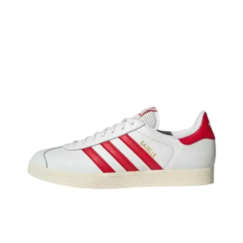Adidas Originals Gazelle Low Топ Скейтборд Кроссовки Мужские Белые