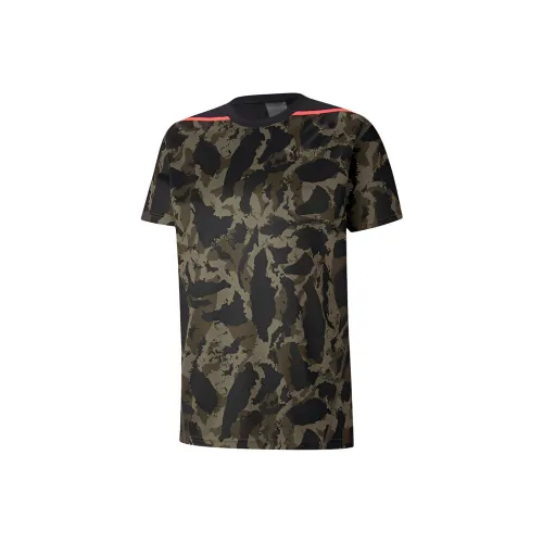 PUMA x FIRST MILE Camo Коричневый Оливковый Мужские T-рубашки