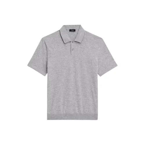 THEORY Gray Men's Polo